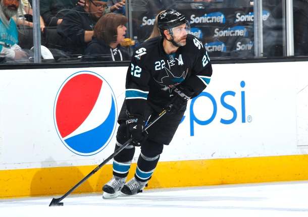 Dan Boyle of the San Jose Sharks